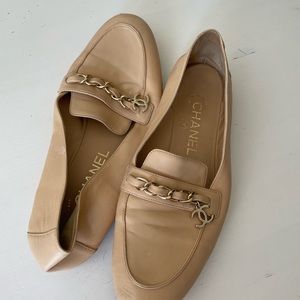 European size 37 flats , worn 3 times